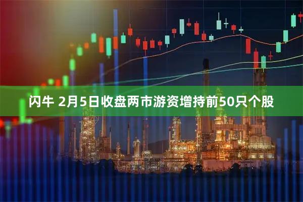 闪牛 2月5日收盘两市游资增持前50只个股