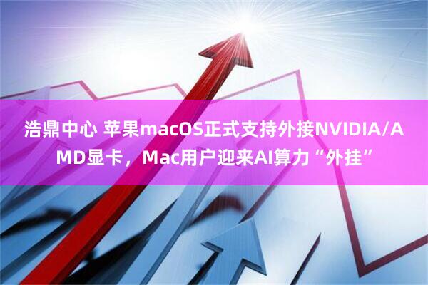 浩鼎中心 苹果macOS正式支持外接NVIDIA/AMD显卡，Mac用户迎来AI算力“外挂”